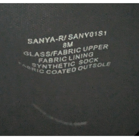 Steve Madden Sanya Silver Rhinestone Fringe Knee High Boot New Size 8 Sparkle - Picture 4 of 12